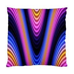 Wave Line Waveform Sound Purple Standard Cushion Case (One Side)