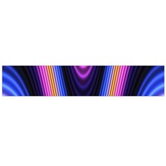 Wave Line Waveform Sound Purple Large Flano Scarf 