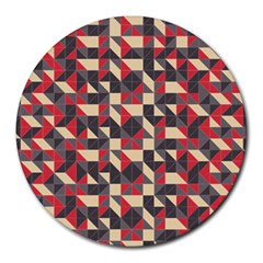 Pattern Textiles Round Mousepads by HermanTelo