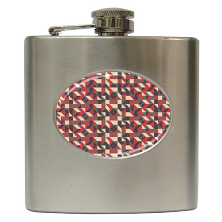 Pattern Textiles Hip Flask (6 oz)