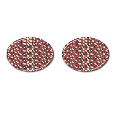 Pattern Textiles Cufflinks (oval) by HermanTelo