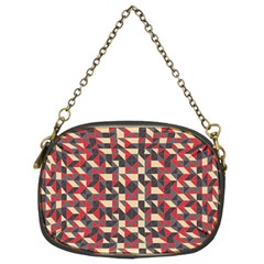 Pattern Textiles Chain Purse (two Sides)