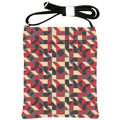 Pattern Textiles Shoulder Sling Bag by HermanTelo