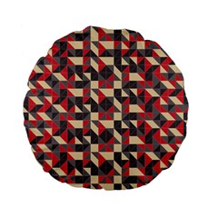 Pattern Textiles Standard 15  Premium Flano Round Cushions