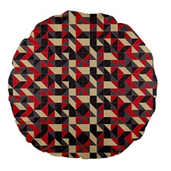 Pattern Textiles Large 18  Premium Flano Round Cushions