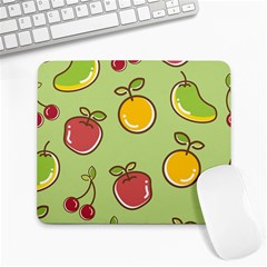 Seamless Healthy Fruit Large Mousepads by HermanTelo