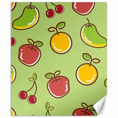 Seamless Healthy Fruit Canvas 8  X 10  by HermanTelo