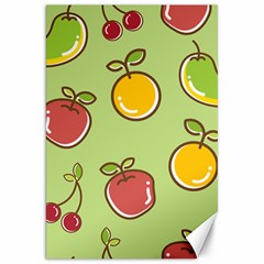 Seamless Healthy Fruit Canvas 20  X 30  by HermanTelo