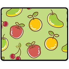 Seamless Healthy Fruit Fleece Blanket (medium) 