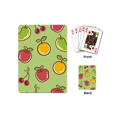 Seamless Healthy Fruit Playing Cards Single Design (mini)