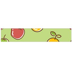 Seamless Healthy Fruit Large Flano Scarf  by HermanTelo