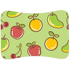 Seamless Healthy Fruit Velour Seat Head Rest Cushion by HermanTelo