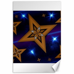 Star Background Canvas 24  X 36 