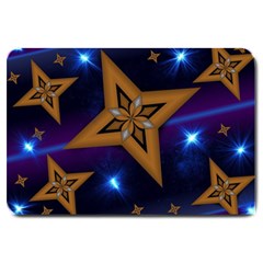 Star Background Large Doormat 