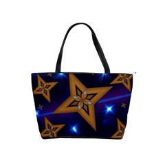 Star Background Classic Shoulder Handbag