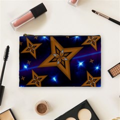 Star Background Cosmetic Bag (medium)