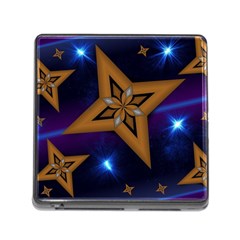 Star Background Memory Card Reader (square 5 Slot)