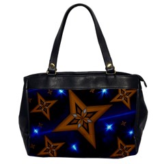 Star Background Oversize Office Handbag