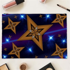 Star Background Cosmetic Bag (xxl)