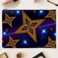 Star Background Cosmetic Bag (xxxl)