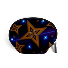 Star Background Accessory Pouch (small)