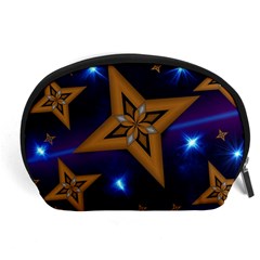 Star Background Accessory Pouch (large)