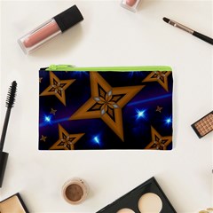 Star Background Cosmetic Bag (xs) by HermanTelo