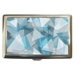 Triangle Blue Pattern Cigarette Money Case