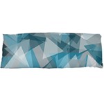 Triangle Blue Pattern Body Pillow Case Dakimakura (Two Sides) Front