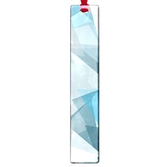 Triangle Blue Pattern Large Book Marks