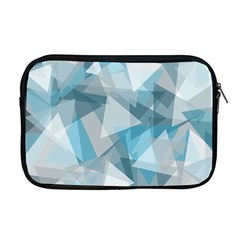 Triangle Blue Pattern Apple Macbook Pro 17  Zipper Case