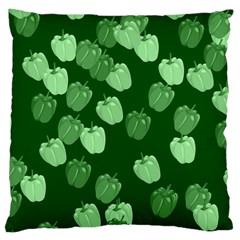 Paprika Large Cushion Case (one Side) by Mariart