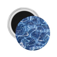 Abstract Blue Diving Fresh 2 25  Magnets