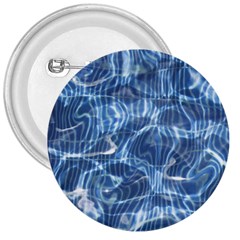 Abstract Blue Diving Fresh 3  Buttons by HermanTelo