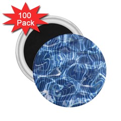 Abstract Blue Diving Fresh 2 25  Magnets (100 Pack)  by HermanTelo