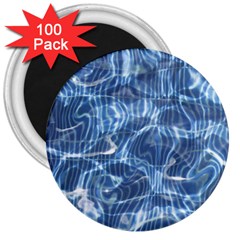 Abstract Blue Diving Fresh 3  Magnets (100 Pack) by HermanTelo