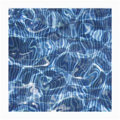 Abstract Blue Diving Fresh Medium Glasses Cloth by HermanTelo