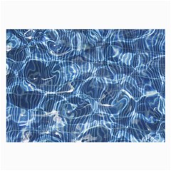 Abstract Blue Diving Fresh Large Glasses Cloth (2 Sides)