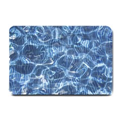 Abstract Blue Diving Fresh Small Doormat 