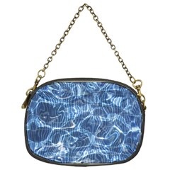 Abstract Blue Diving Fresh Chain Purse (one Side)