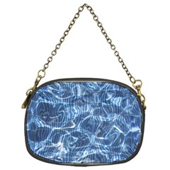 Abstract Blue Diving Fresh Chain Purse (two Sides)