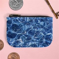 Abstract Blue Diving Fresh Mini Coin Purse