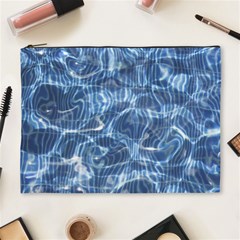 Abstract Blue Diving Fresh Cosmetic Bag (xl)