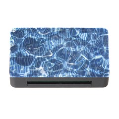 Abstract Blue Diving Fresh Memory Card Reader With Cf