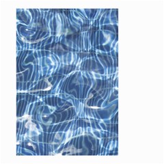 Abstract Blue Diving Fresh Small Garden Flag (two Sides) by HermanTelo