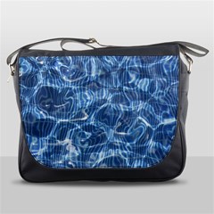 Abstract Blue Diving Fresh Messenger Bag