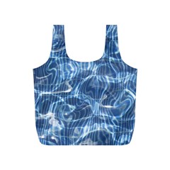 Abstract Blue Diving Fresh Full Print Recycle Bag (s) by HermanTelo