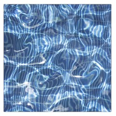 Abstract Blue Diving Fresh Large Satin Scarf (square)