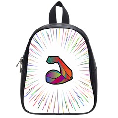 Strength Strong Arm Muscles School Bag (small)