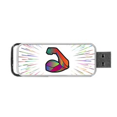 Strength Strong Arm Muscles Portable Usb Flash (two Sides) by HermanTelo